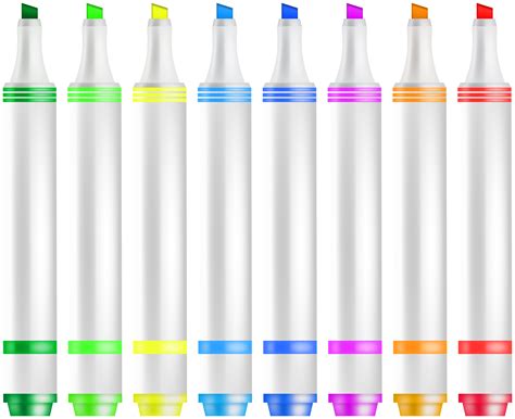 Colorful Text Markers Png Clipart Gallery Yopriceville High Quality