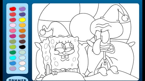 All we used to see spongebob unchanged yellow, but no one in the head and no idea that the sponge can go a completely different image. Spongebob Squarepants Coloring Pages For Kids - YouTube