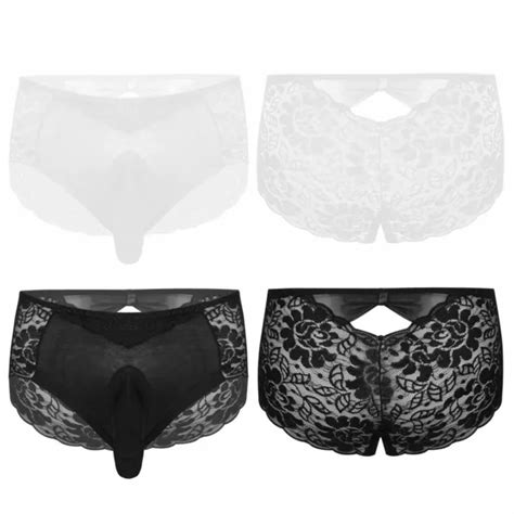 Mens Sissy Pouch Panties G String Sexy Bikini Thong Briefs Underwear Briefs 6 80 Picclick