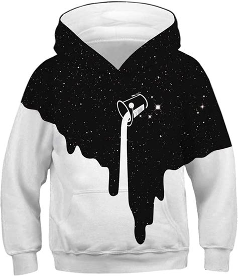 Unicomidea Kids Hoodies Pullover 3d Sweatshirt Jumpers Tops