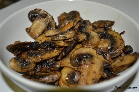 Hyma's Flavours: Oven fried Mushrooms