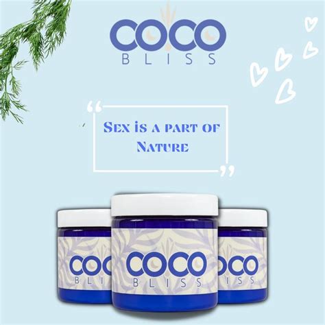 Coco Bliss Natural Coconut Oil Lubricant Intimate Moisturizer Lube