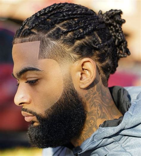 69 Elegant Long Hairstyle For Black Men Pics
