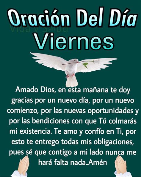 Oración Del Día Viernes Frasespw