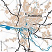 "Stadtplan/Umgebungskarte Hamburg" Stockfotos und lizenzfreie Bilder ...