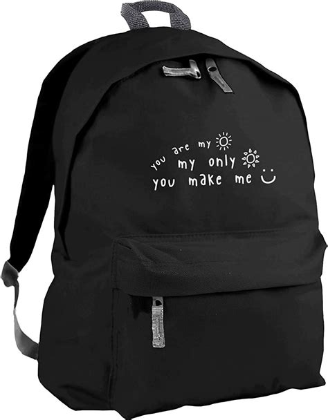 hippowarehouse you are my sunshine my only sunshine you make me happy backpack ruck sack