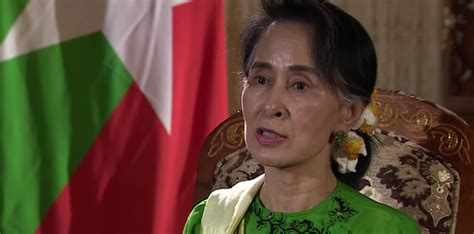 Aung san suu kyi (b. MYANMAR Aung San Suu Kyi: No ethnic cleansing of Rohingya