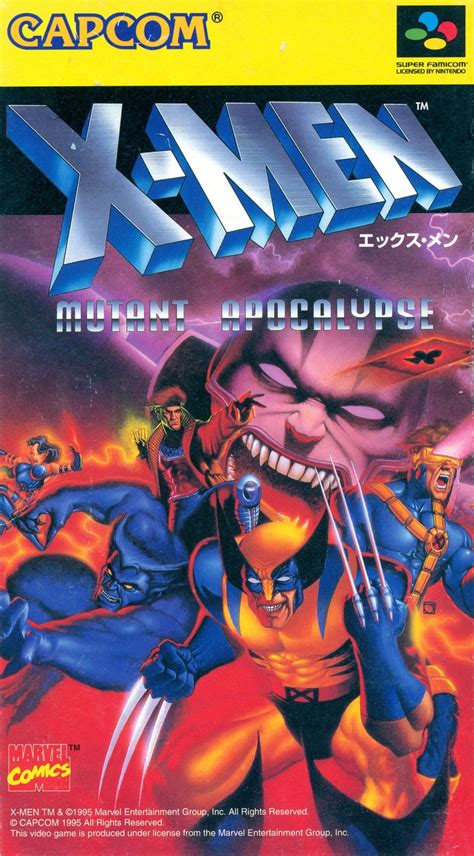 X Men Mutant Apocalypse Box Shot For Super Nintendo Gamefaqs