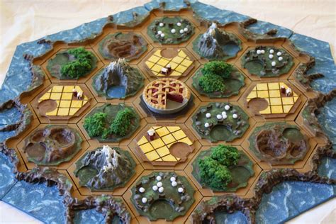I Made A Magnetic 3d Settlers Of Catan Board X Post From Rdiy