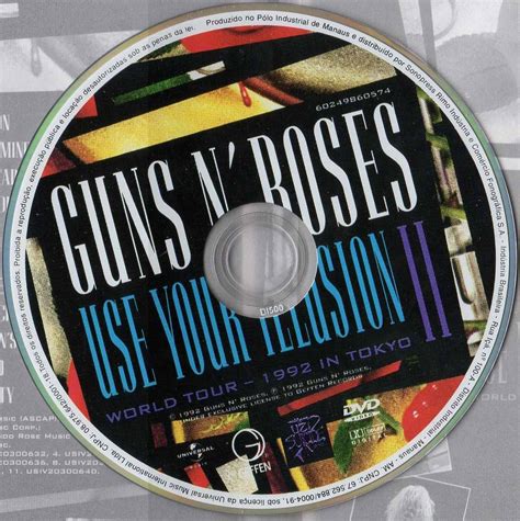 Dvd Guns N Roses Use Your Illusion 2 R 3000 Em Mercado Livre