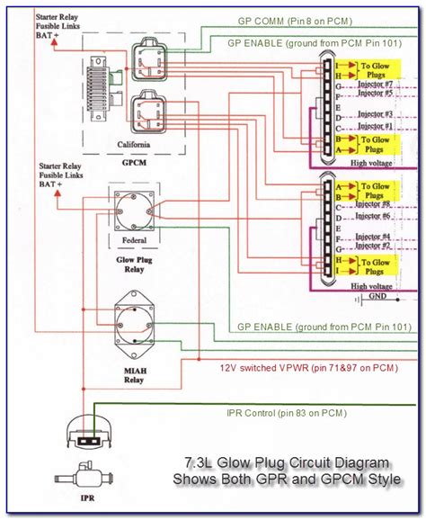 99 73 Powerstroke Glow Plug Relay Wiring Diagram Prosecution2012