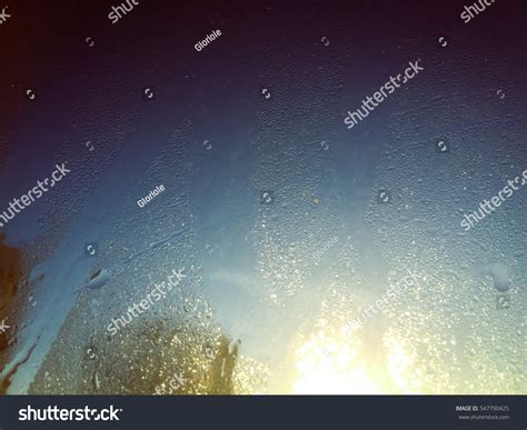 Rain Drops On Window On Moody Stock Photo 547790425 Shutterstock