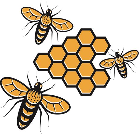 Bees Making Honey Clipart Free Download Transparent Png Creazilla