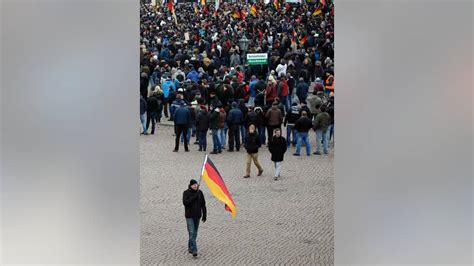 German Anti Islam Rally Draws Smaller Crowds Following Leaders