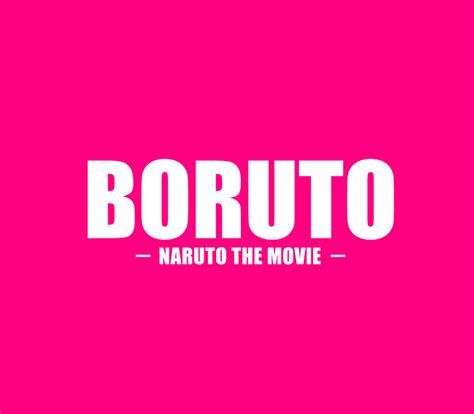 2015 Naruto Movie Titled Boruto Naruto The Movie Otaku Tale