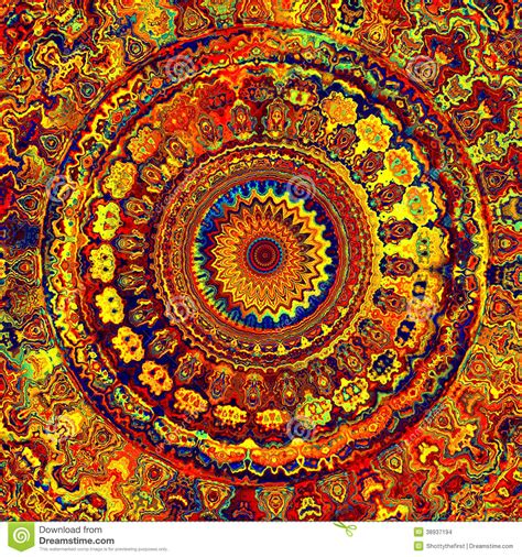 Bright Mandala stock photo. Image of detailed, background - 38937194