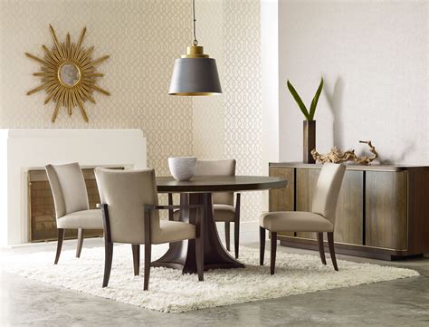 Local home furnishings dot com can help you find the leading retail dining room furniture stores and showrooms in your area. Modern Organics Camby Round Dining Room Set | American ...