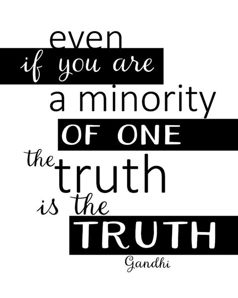 Gandhi Quote On Truth Digital Art By Ann Powell Pixels