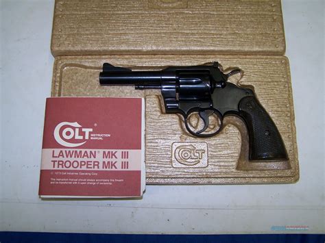 Colt Trooper 38 Special Revolver 3 For Sale At
