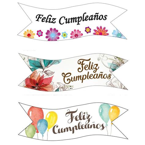 Mensaje De Cumpleaños Para 🎁 🎉 Imprimibles Feliz Cumpleaños Letrero