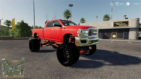 Sema Truck Dodge Ram V30 Mod Farming Simulator 17 2017 Mod