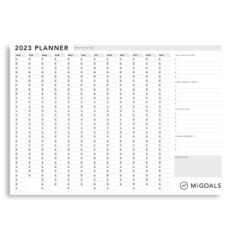 2023 Wall Planner