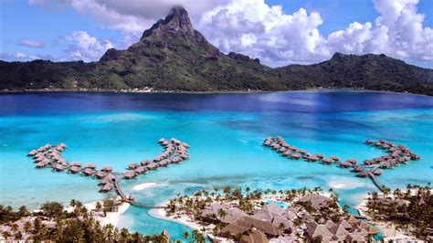 Best Romantic Matira Beach Bora Bora Tahiti Wallpaper View
