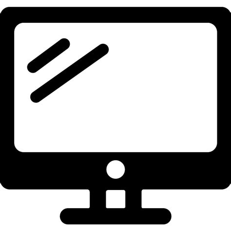 Computer Monitor Vector Svg Icon Svg Repo