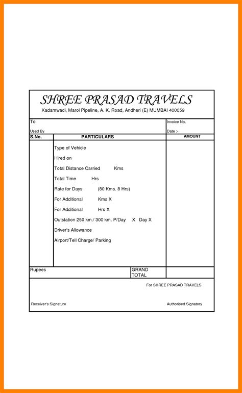 Travel Agency Payment Invoice Invoice Template Ideas