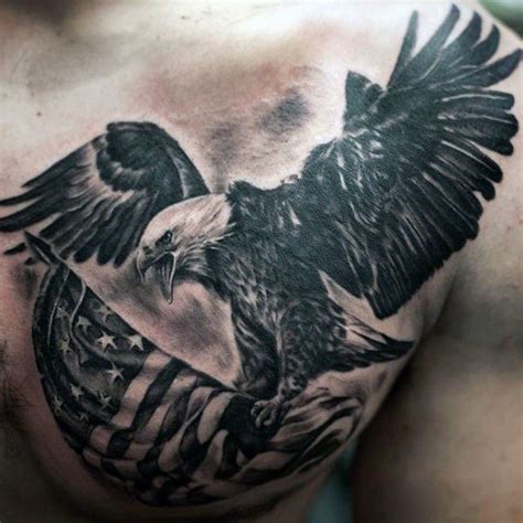 Eagle Chest Tattoo Designs Ideas And Meaning Tattoos For You
