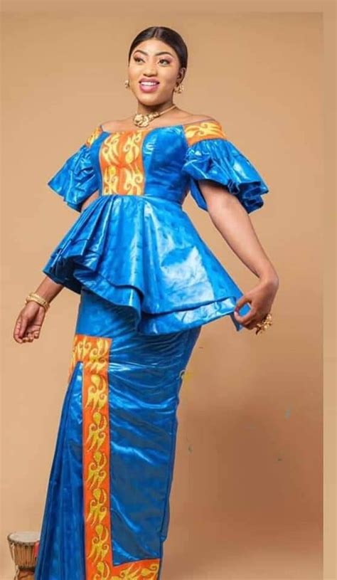 Bazin Riche Dress Two Pieces Bazin Women Dress Bazin Boubou Etsy