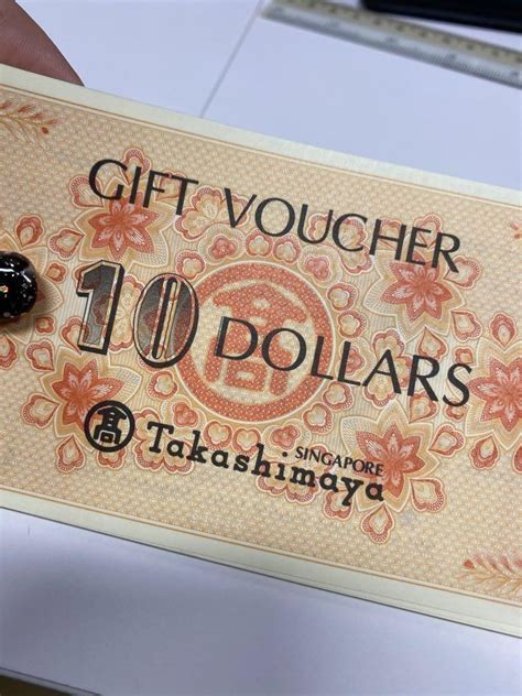 Takashimaya Gift Voucher Tickets Vouchers Vouchers On Carousell