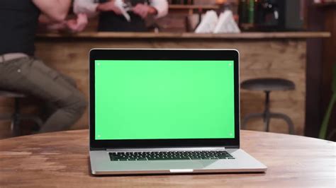 Green Screen Laptop Stock Video Motion Array