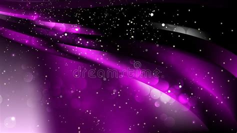 Abstract Cool Purple Bokeh Lights Background Image Stock