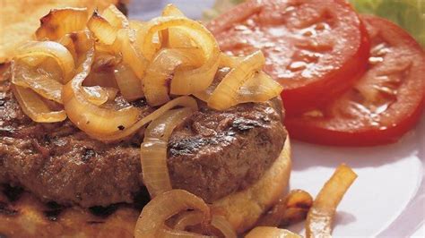 Our most trusted hamburger steak recipes. Grilled Hamburger Steaks with Roasted Onions recipe - from Tablespoon!