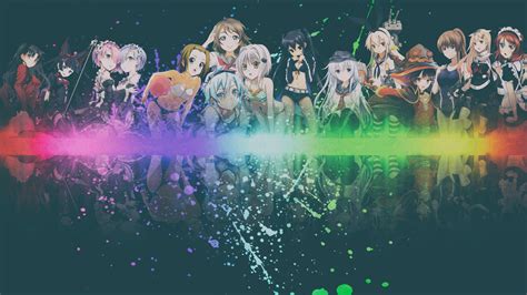 Anime Mix Wallpaper By Draffel On Deviantart