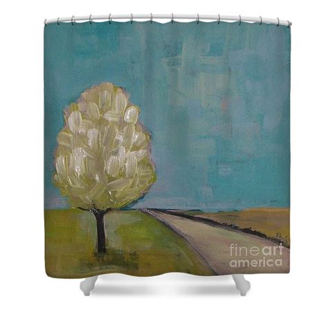 Spring Tree Shower Curtain For Sale By Vesna Antic