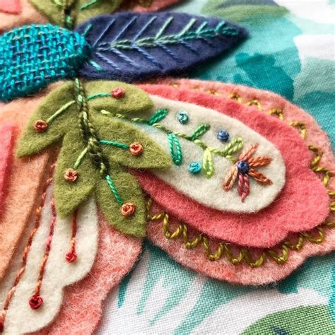 Resultado De Imagen Para Felting Art Stitch Felt Embroidery Wool