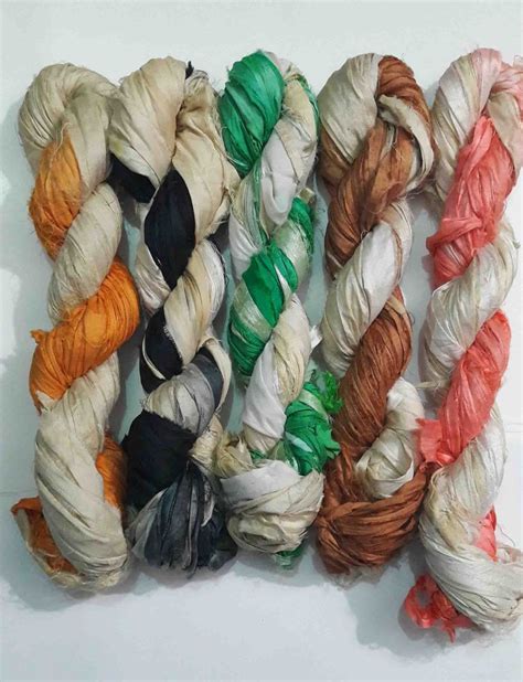 Tye Dye Ribbons Recycle Silk Sari Ribbon At Best Price In Bhagalpur