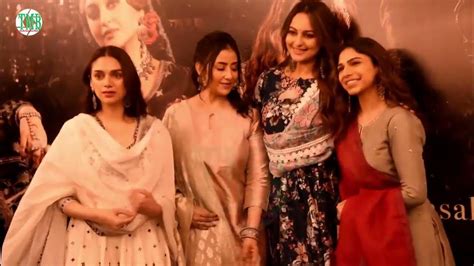 Manisha Koirala Sonakshi Sinha Aditi Rao Hydari Richa Chadha In Sanjay Leela Bhansali