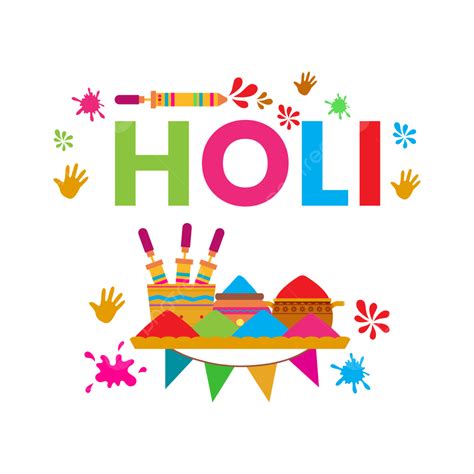 Happy Holi Festival In India Vector Clipart Happy Holi Happy Holi Day