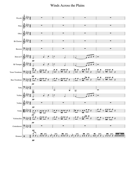 Winds Across The Plains Fire Emblem The Blazing Blade Sheet Music For Tuba Trombone Tenor