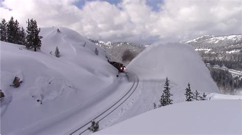 Rotary Snow Plow Returns To Donner Pass