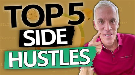 top 5 side hustles how to make extra money and find a new career at the same time youtube