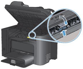 Replace the pickup assembly | hp color laserjet pro m452, m454, and mfp m477, mfp m479, mfp m377. A 'Doc. feeder jam', 'Open door and clear jam', or Other Jam Message Displays for HP LaserJet ...