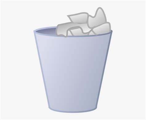 Open Garbage Can Clip Art