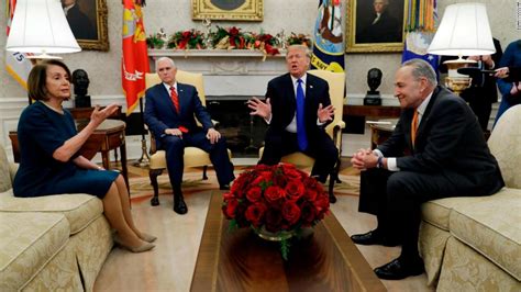 Trump Pelosi And Schumer Met Over Border Funding Now What Cnnpolitics