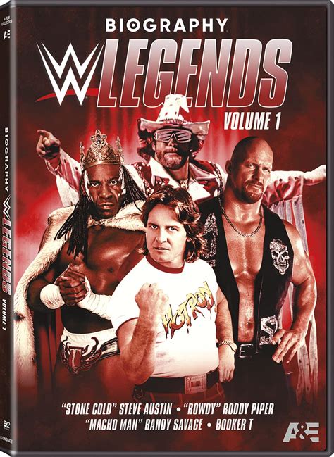 Biography Wwe Legends Volume 1 Dvd Rogal Jacob Lavine Joe Roy George