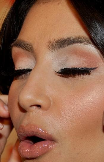 Kim Kardashian Smokey Eye Makeup