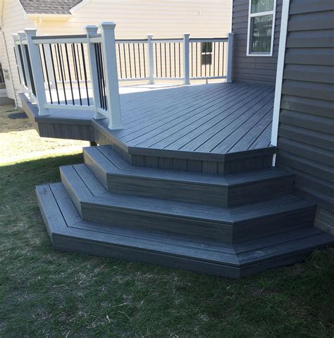 Composite Decks Trex Deck Installation By Professional Qualified